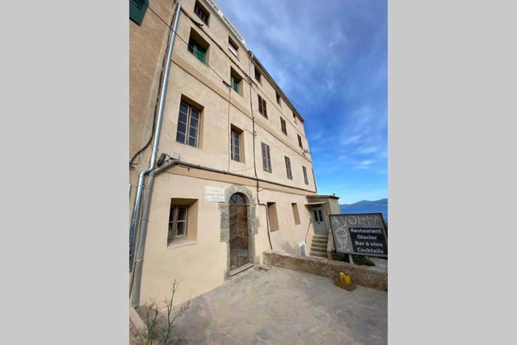 Cargese, Appartement De Charme Surplombant Le Port Exterior foto